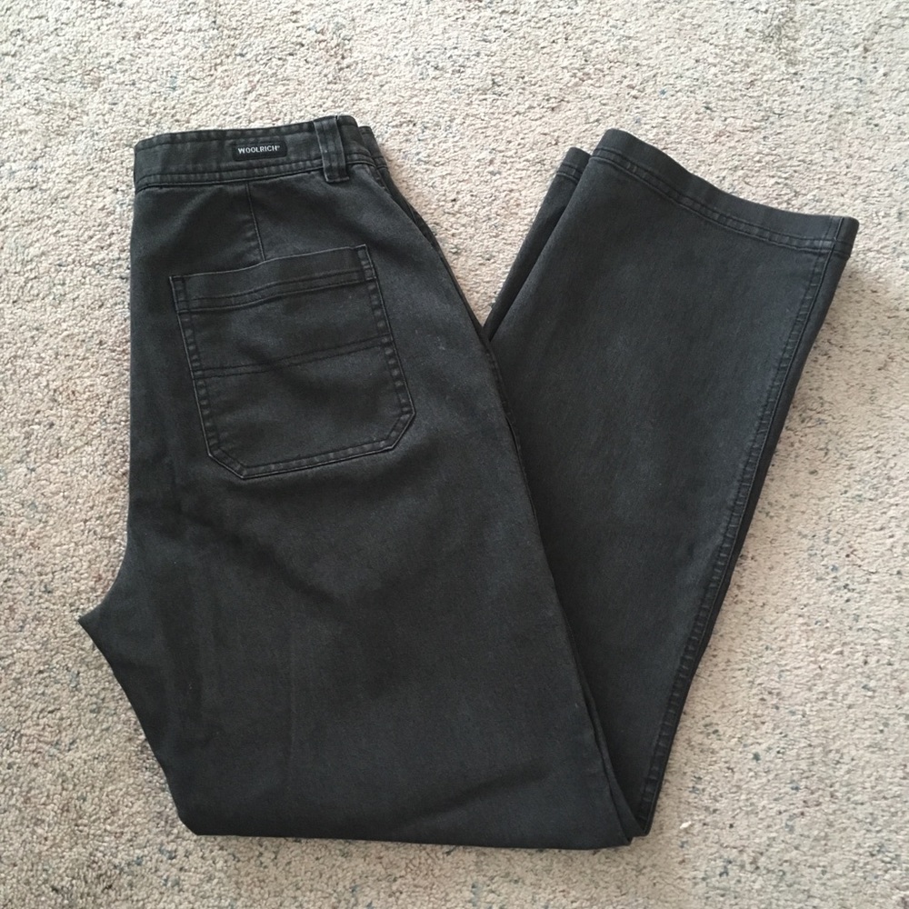 WOOLRICH Straight Leg Jeans Gray Denim Size 29 Waist - Picture 3 of 7